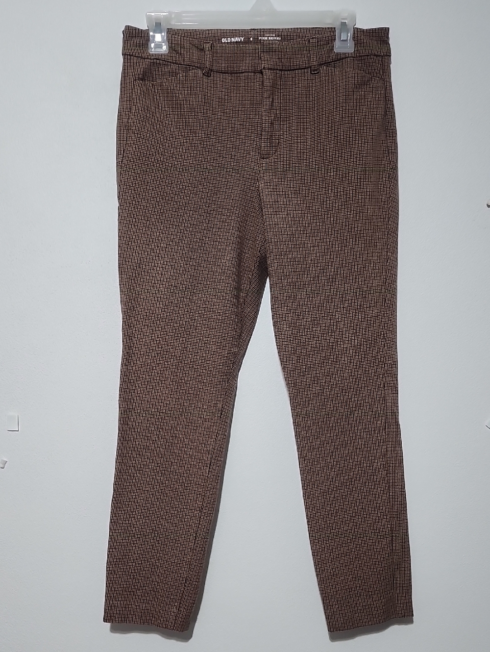 Old Navy Brown Patterned Men's Dress Pants